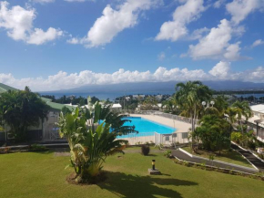 Superbe studio en duplex, vue sur mer et piscine